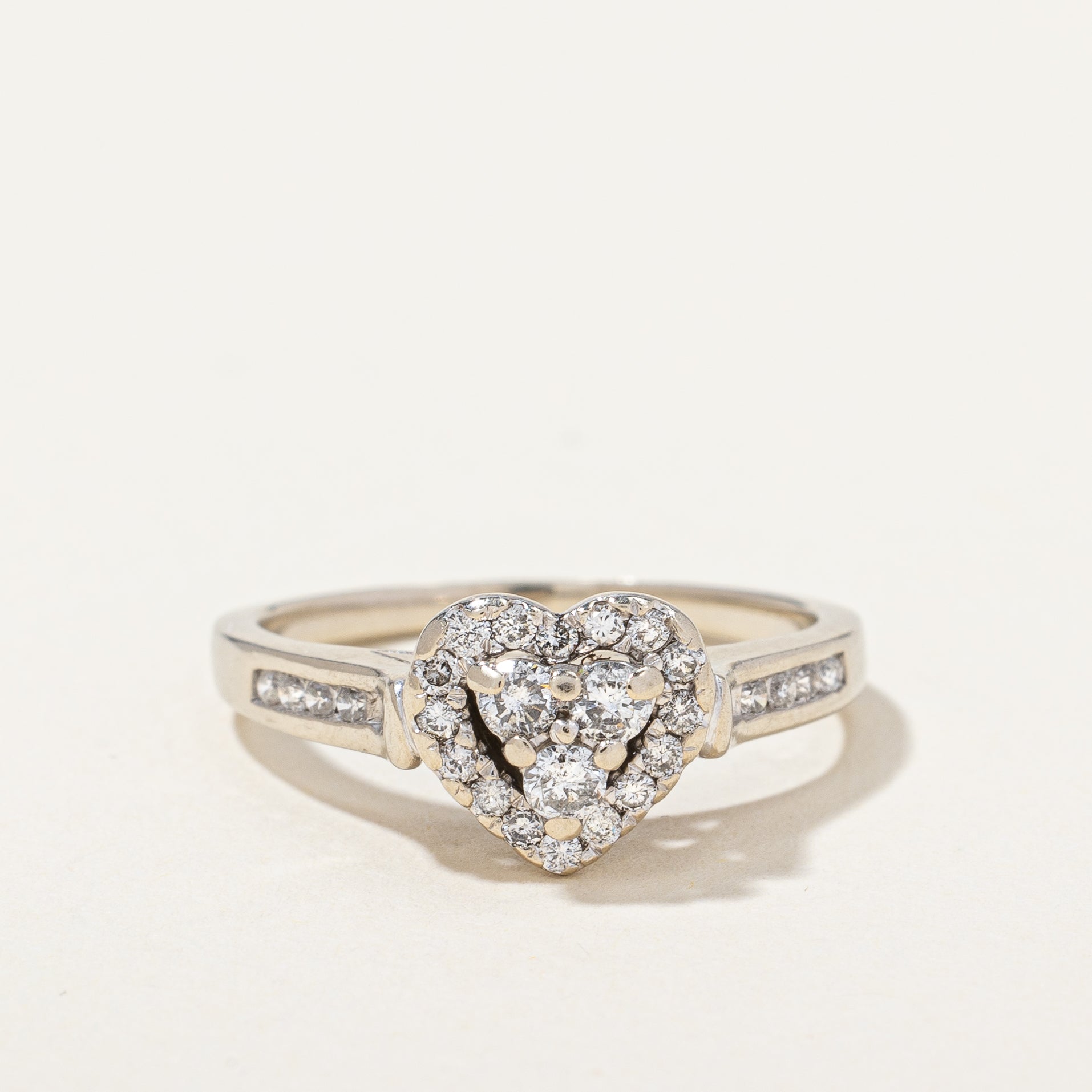 Diamond Heart Ring | 0.24ctw | SZ 5.75 |