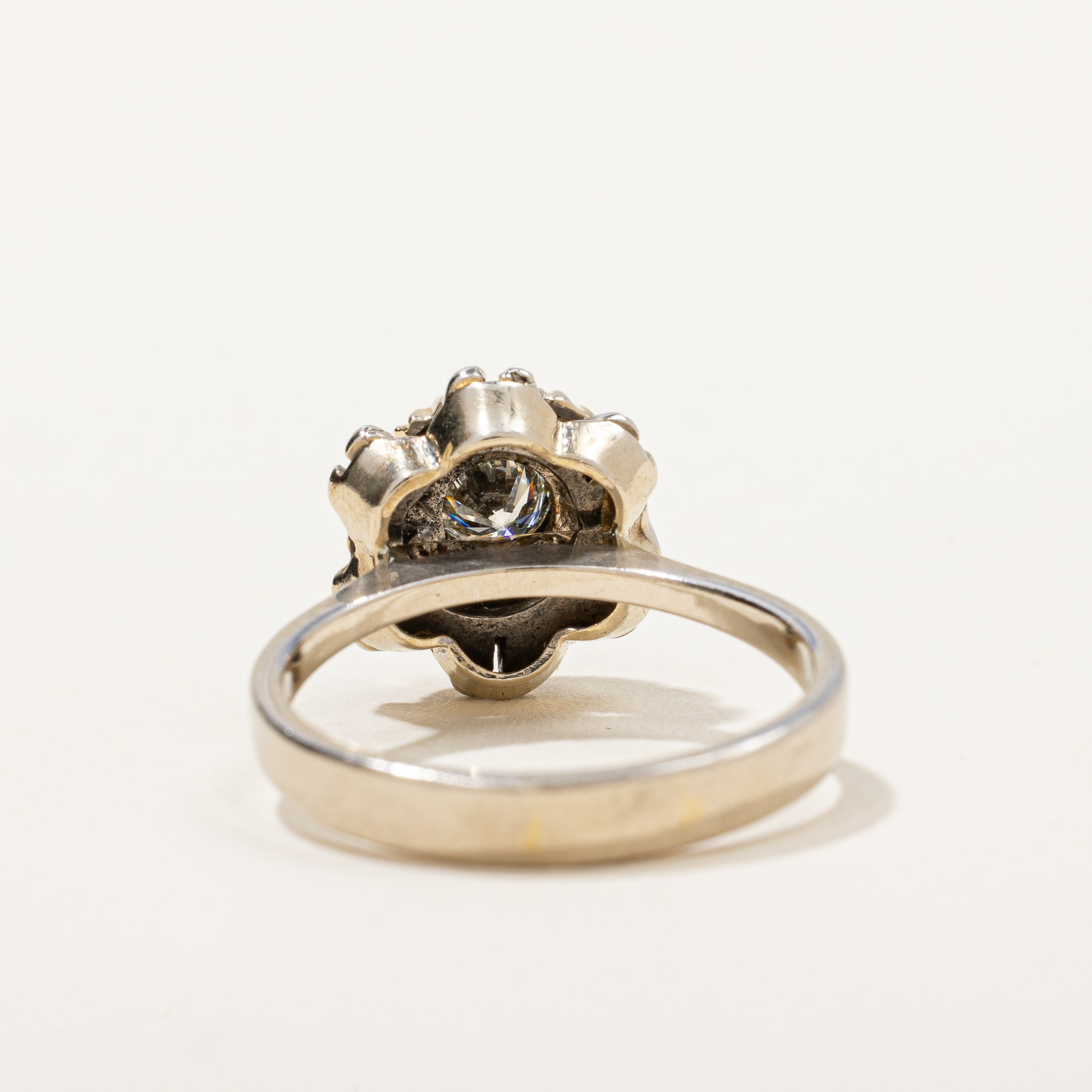 1950s Cushioned Diamond Ring | 0.30 ct, SZ 6 |