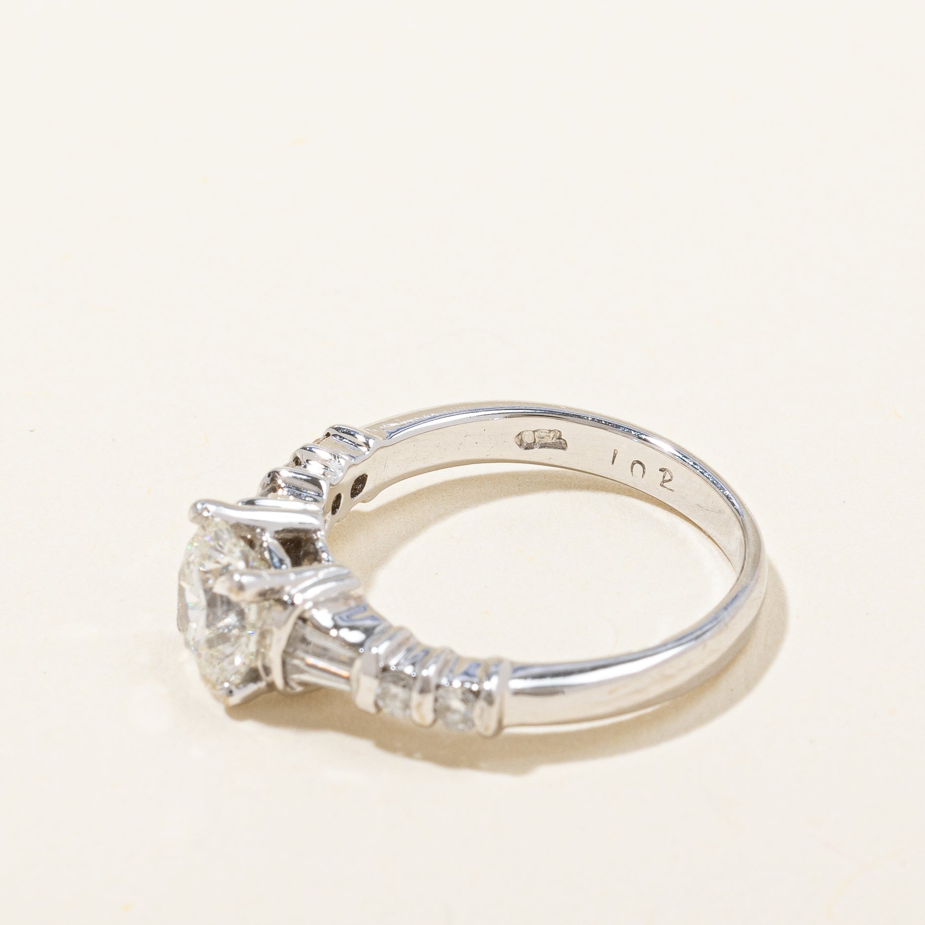 Diamond Engagement Ring | 1.27 ctw, SZ 5 |