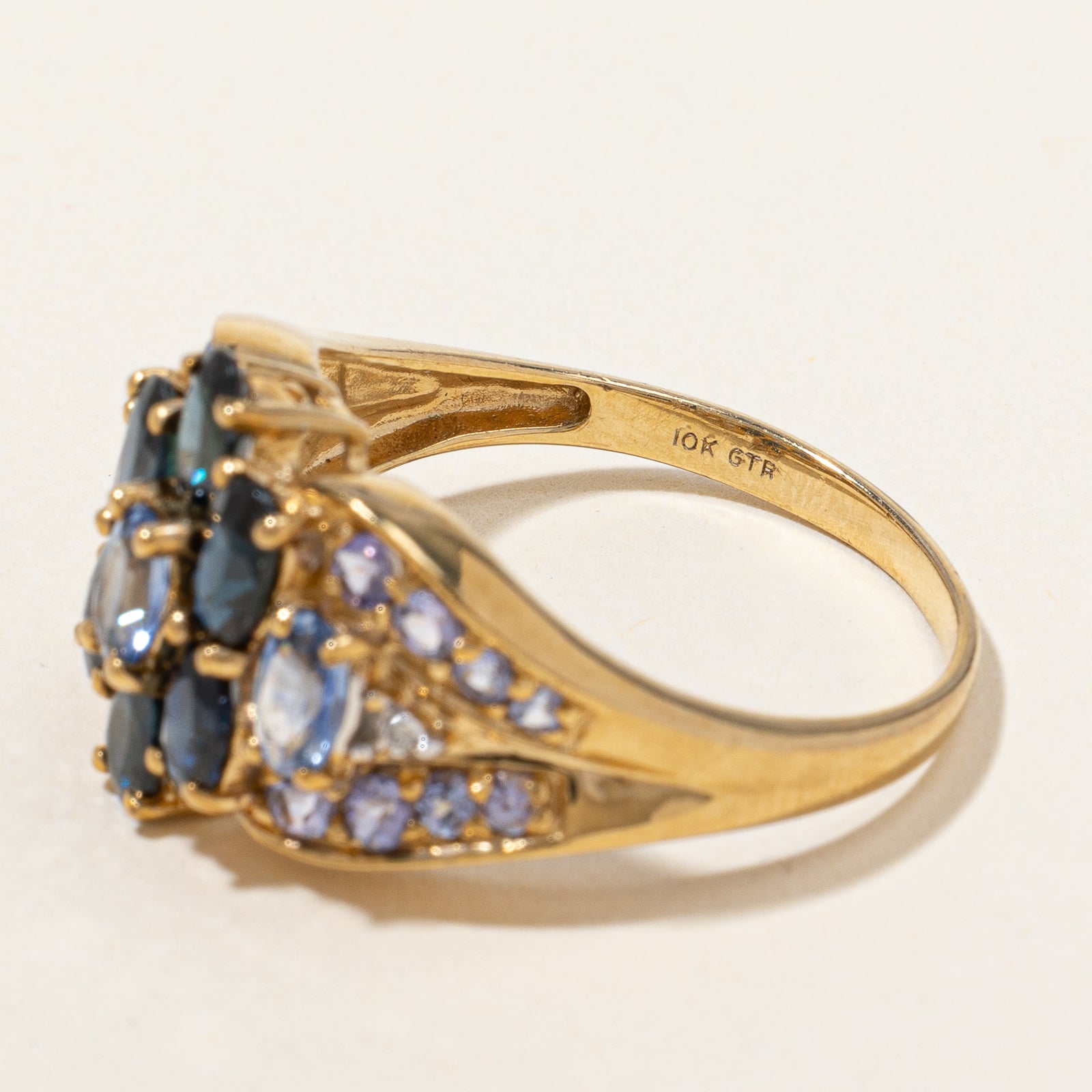 Sapphire & Tanzanite Ring | 3.00ctw, 0.50ctw| SZ 10 |