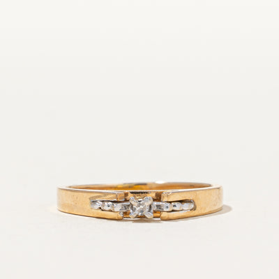 Petite Diamond Solitaire | 0.02 ct, SZ 4.75 |