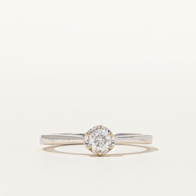 Solitaire Diamond Promise Ring | 0.25 ct, SZ 6.25 |