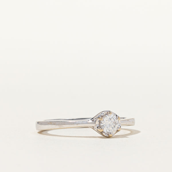 Solitaire Diamond Promise Ring | 0.25 ct, SZ 6.25 |