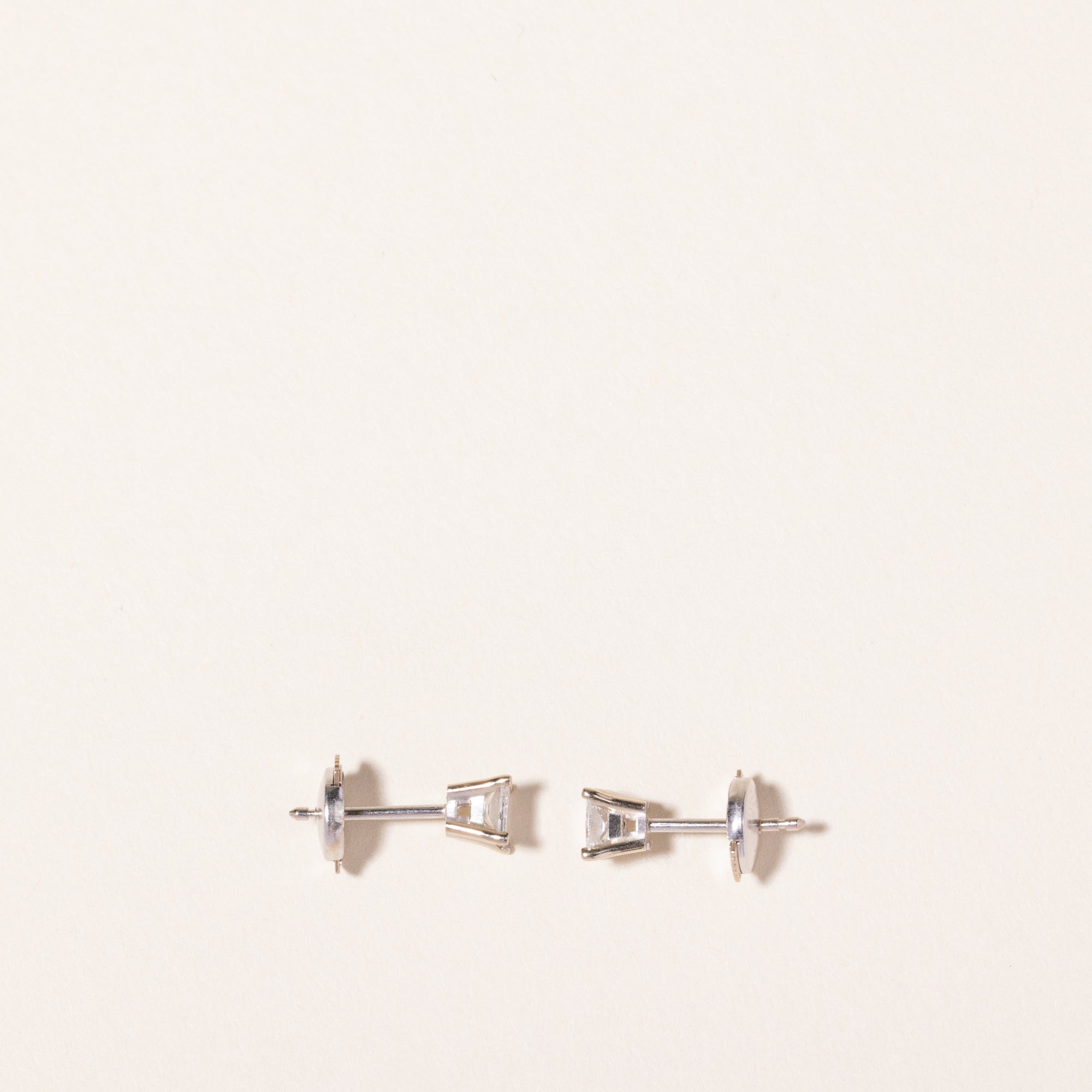 Princess Diamond Stud Earrings | 0.62 ctw |