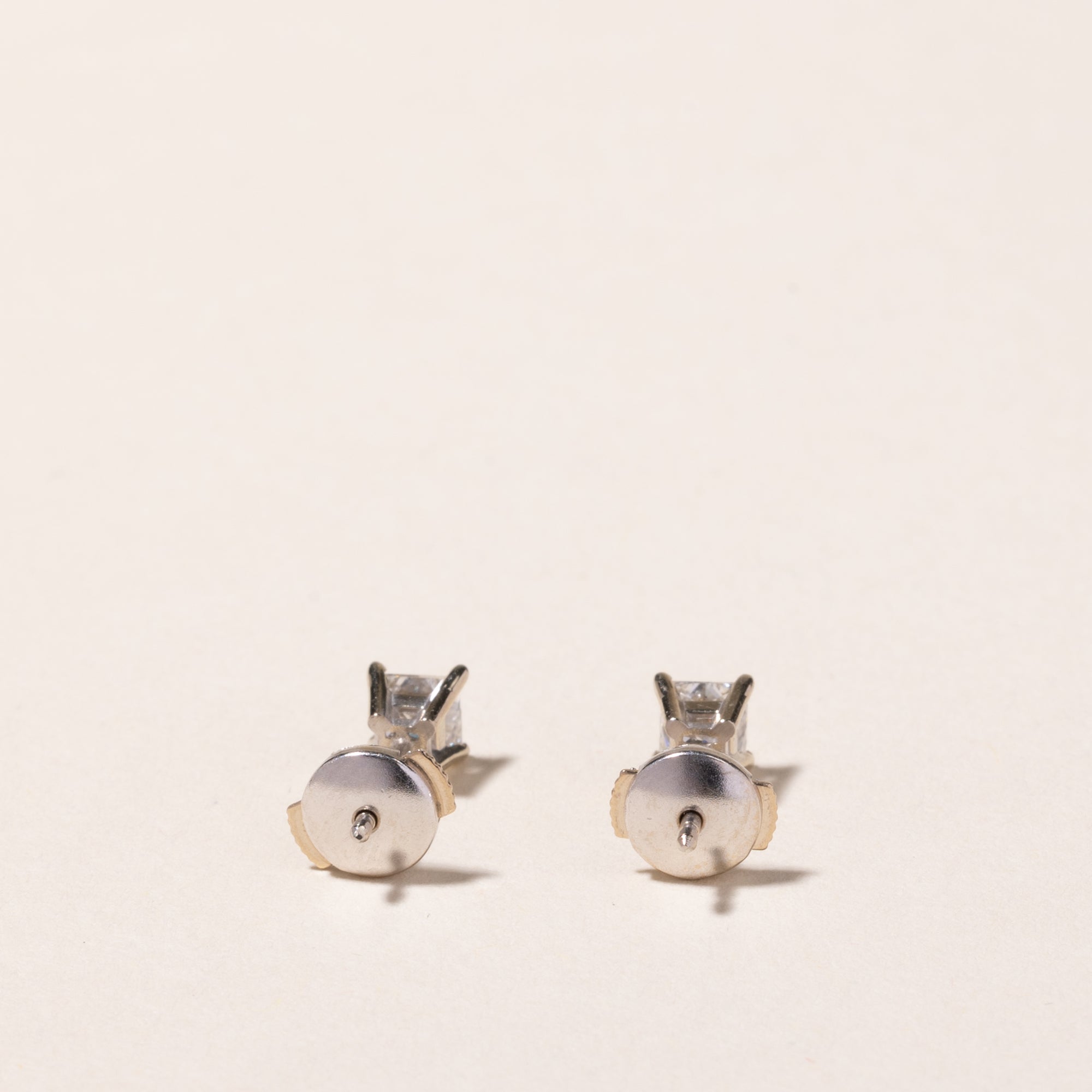 Princess Diamond Stud Earrings | 0.62 ctw |