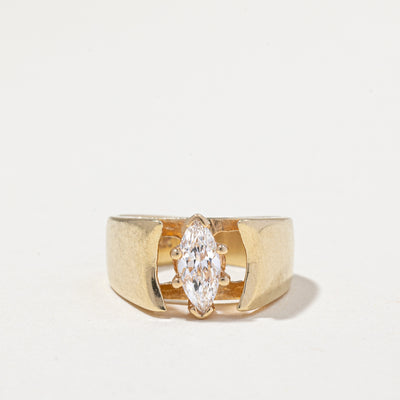 14k Yellow Gold Diamond Ring | 0.50ct | SZ 3