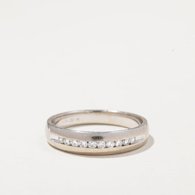 14k White Gold Diamond Ring | 0.25ctw | SZ 10