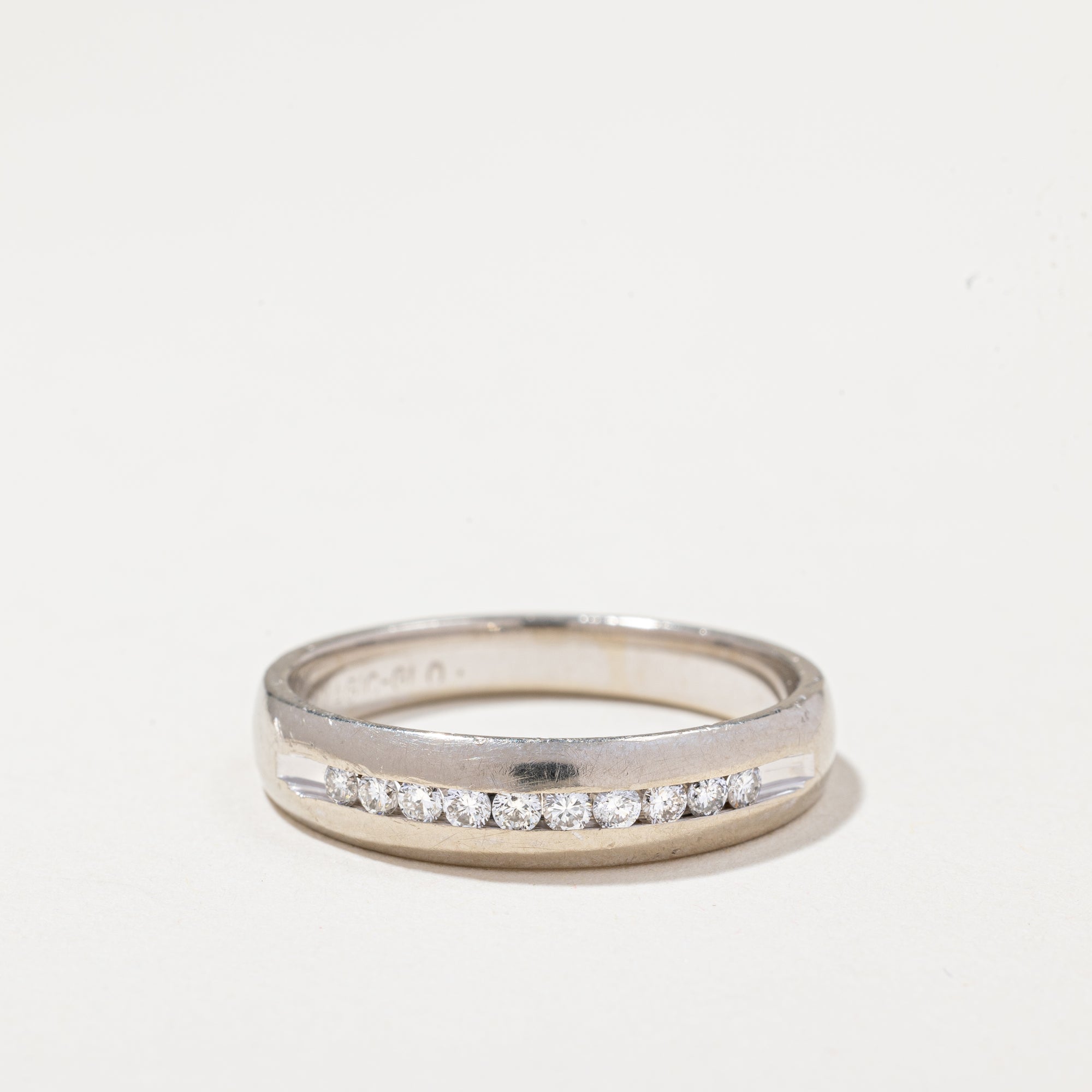 14k White Gold Diamond Ring | 0.25ctw | SZ 10