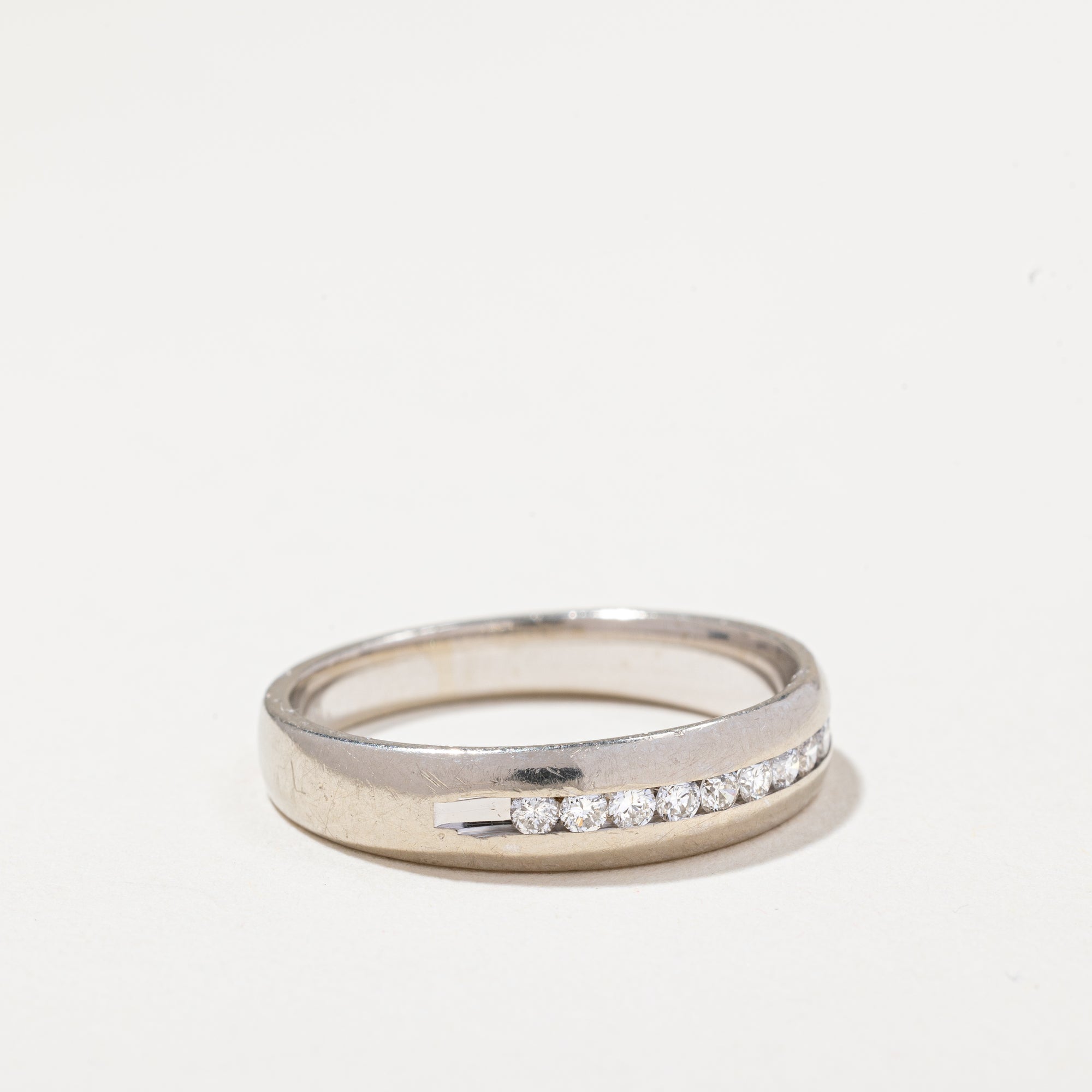 14k White Gold Diamond Ring | 0.25ctw | SZ 10