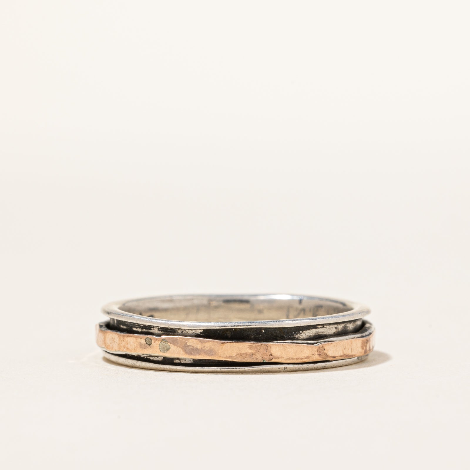 Bague tournante en argent sterling | Taille 8 | 