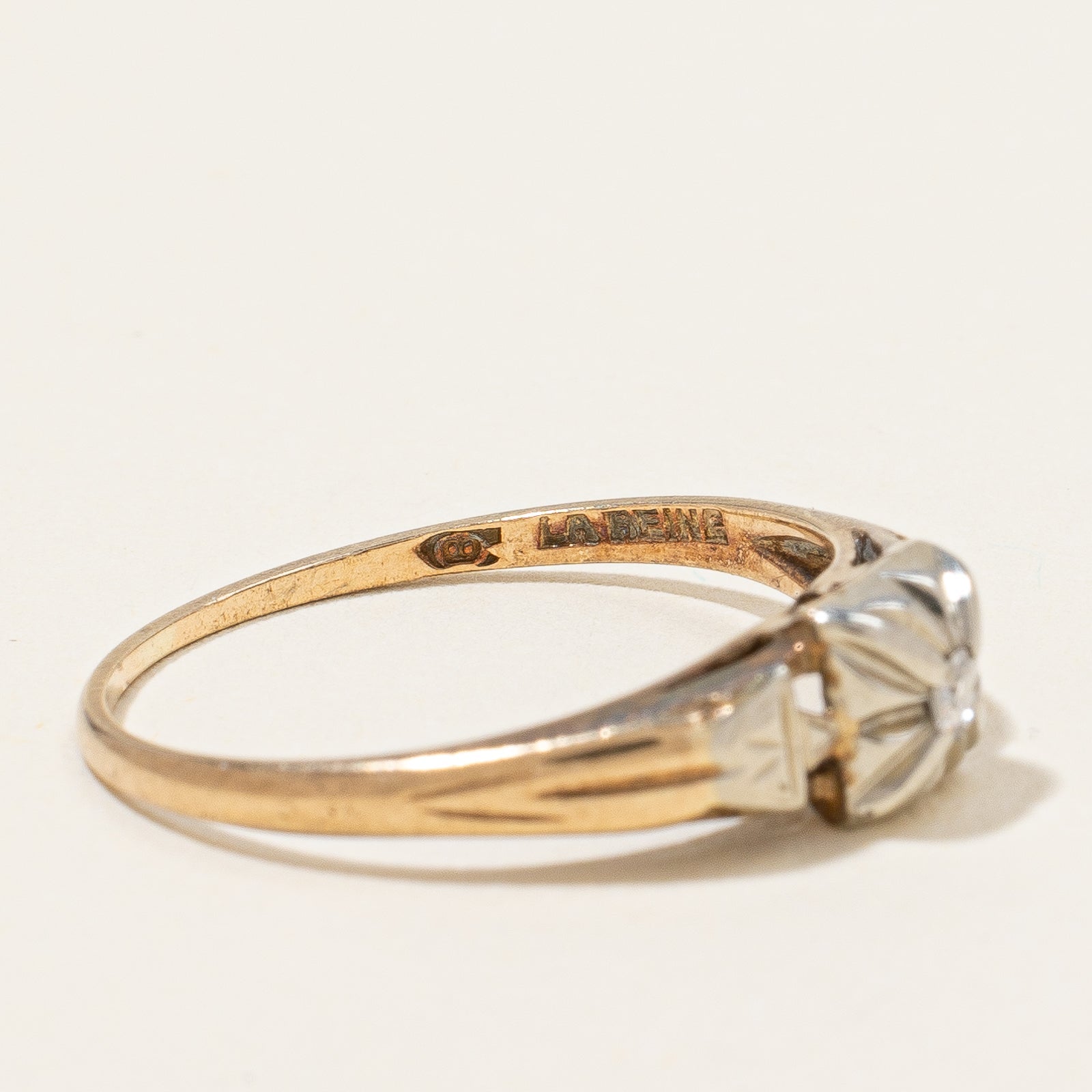 Claw Set Diamond Ring | 0.02ct | SZ 5.25 |