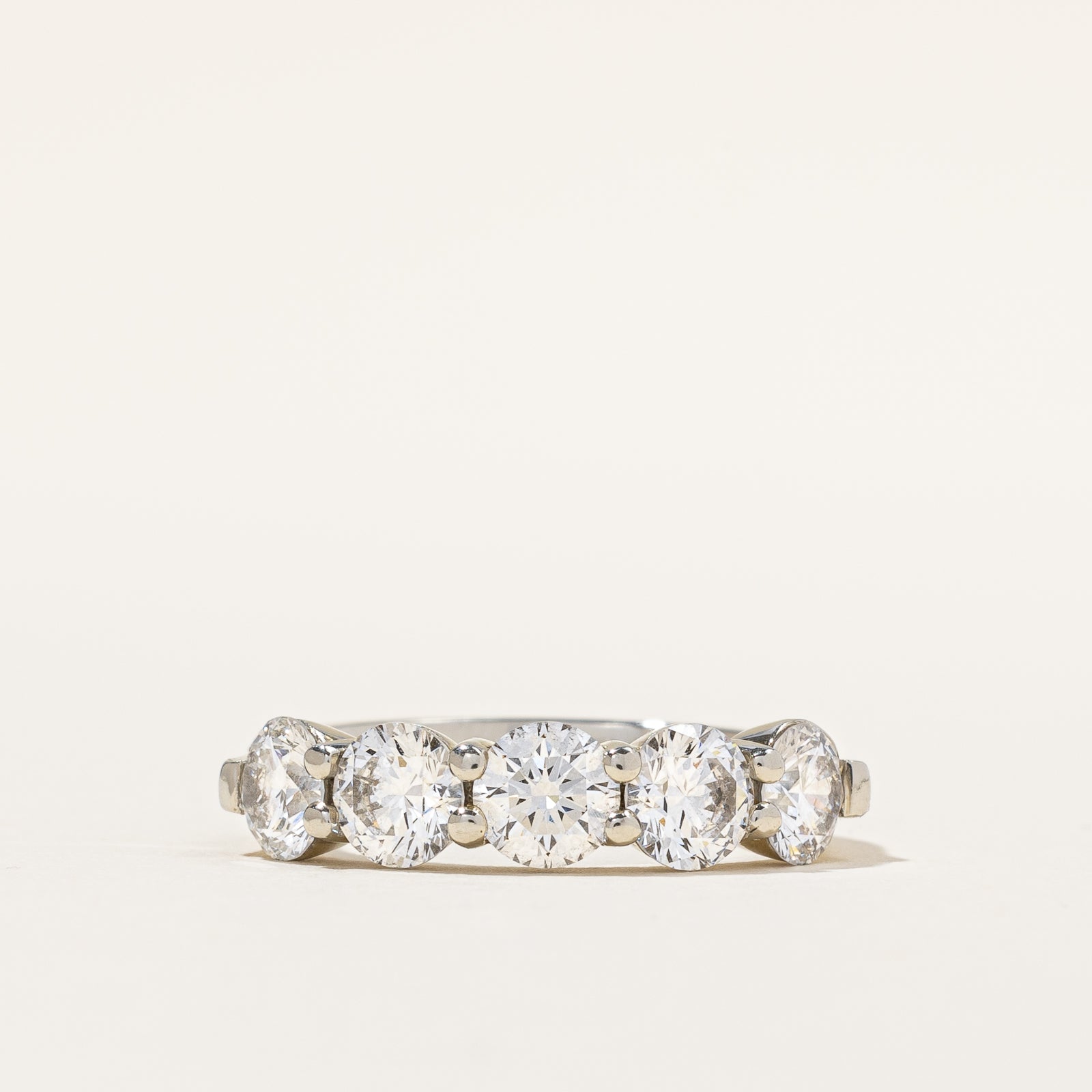 Brinkhaus' Five Stone Diamond Ring | 2.25ctw | SZ 7.5 |