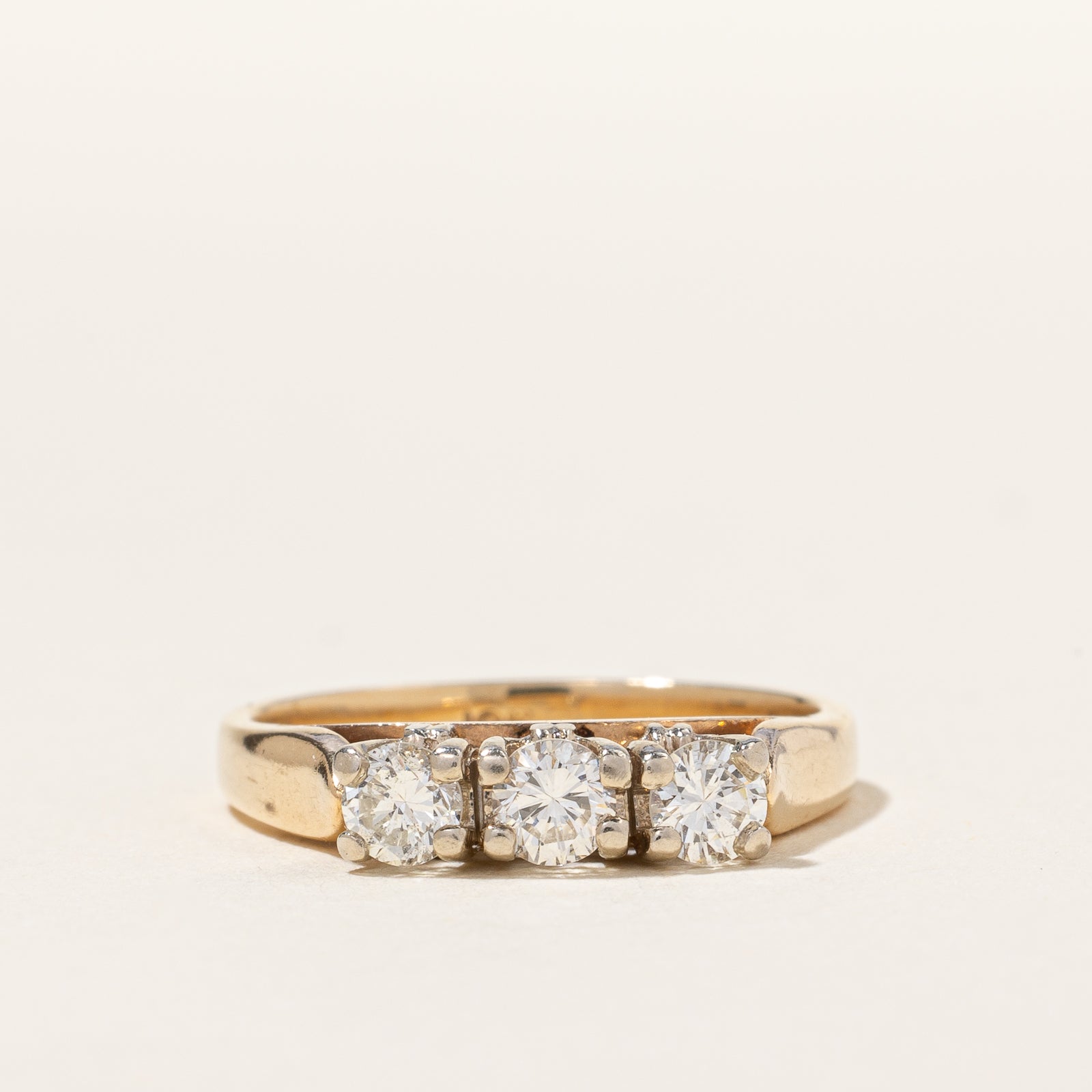 Three Stone Diamond Ring | 0.50ctw | SZ 5.75 |