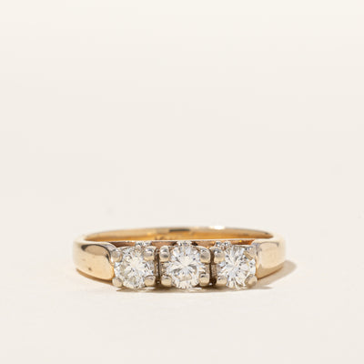 Three Stone Diamond Ring | 0.50ctw | SZ 5.75 |