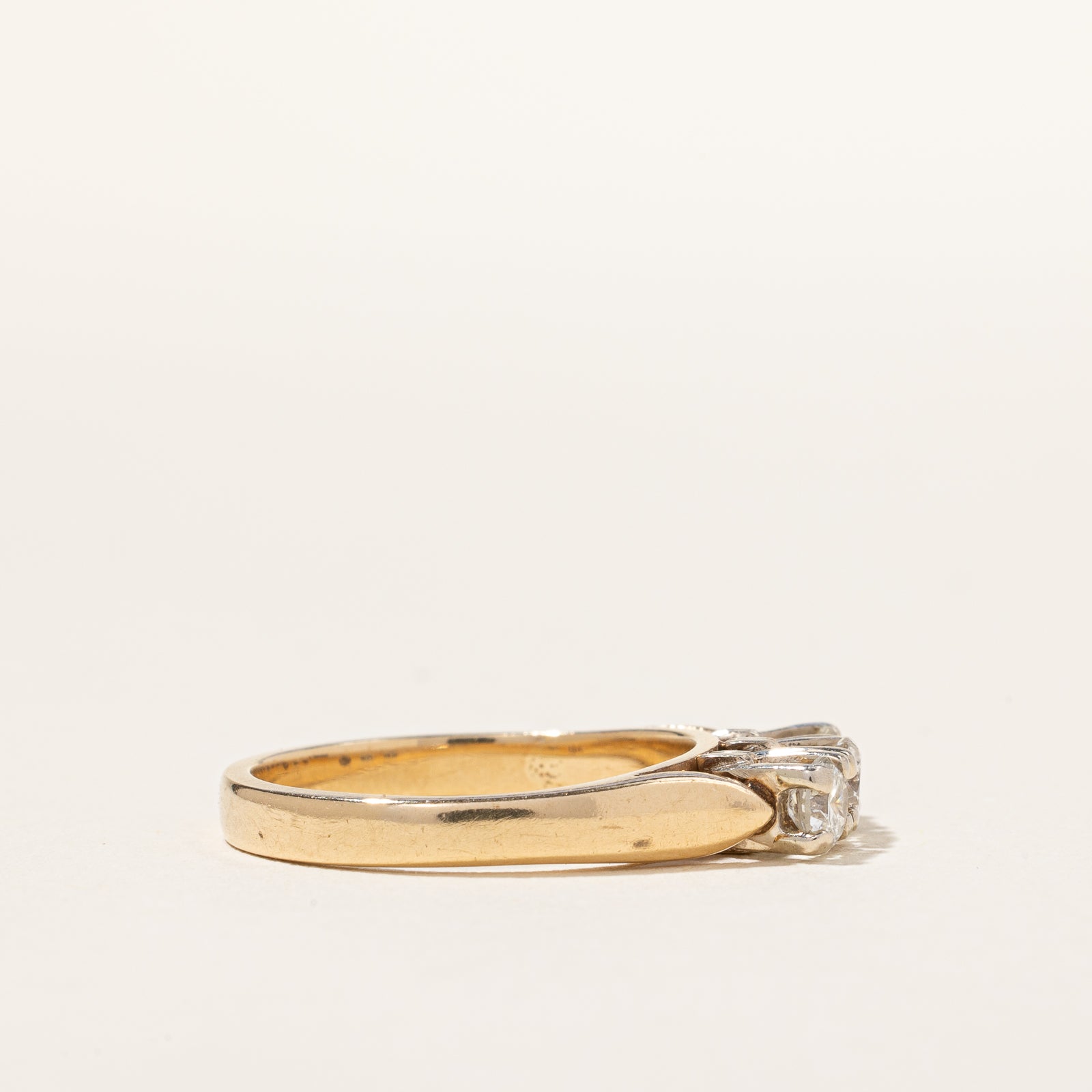 Three Stone Diamond Ring | 0.50ctw | SZ 5.75 |