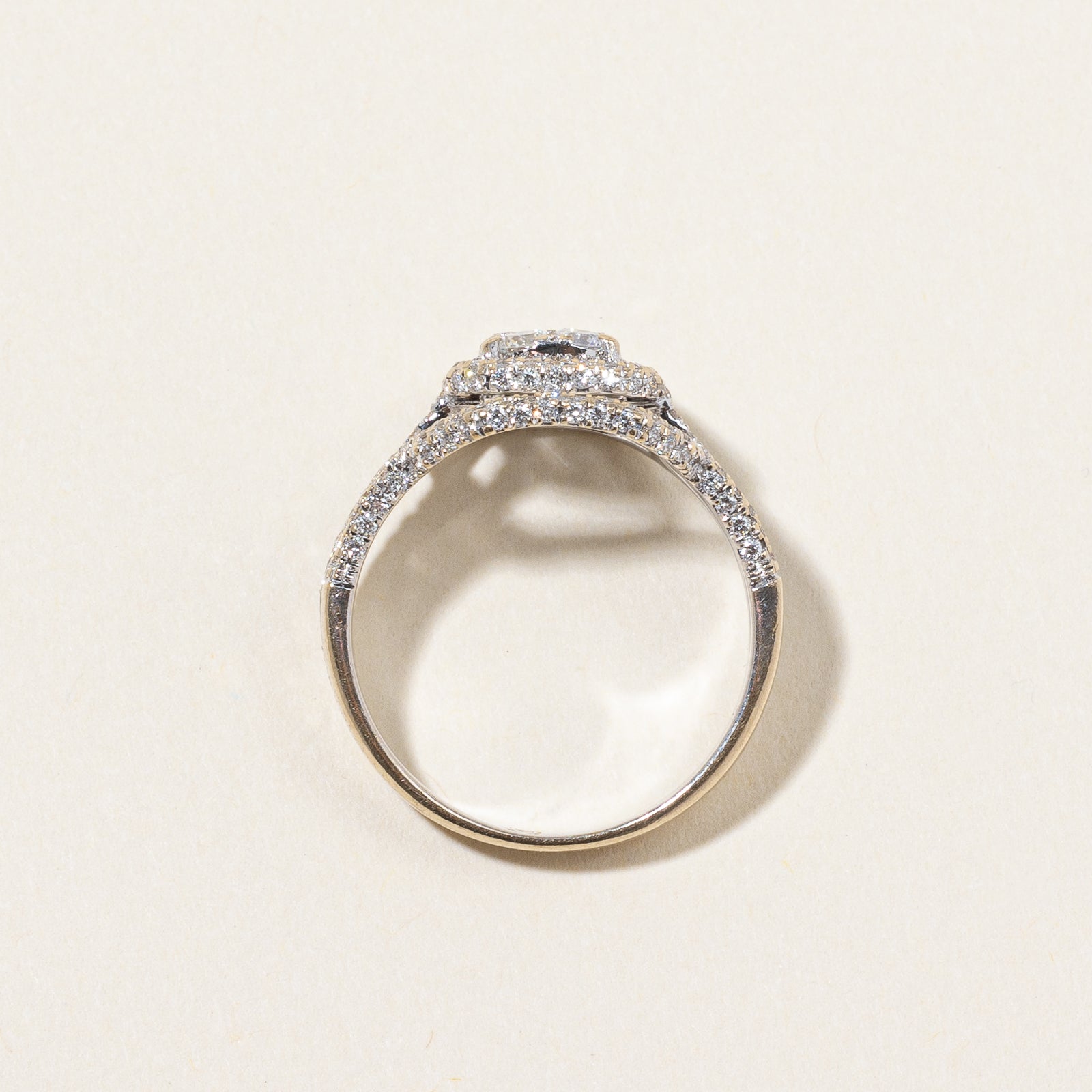 Diamond Cocktail Ring | 1.30ctw | SZ 6.75 |