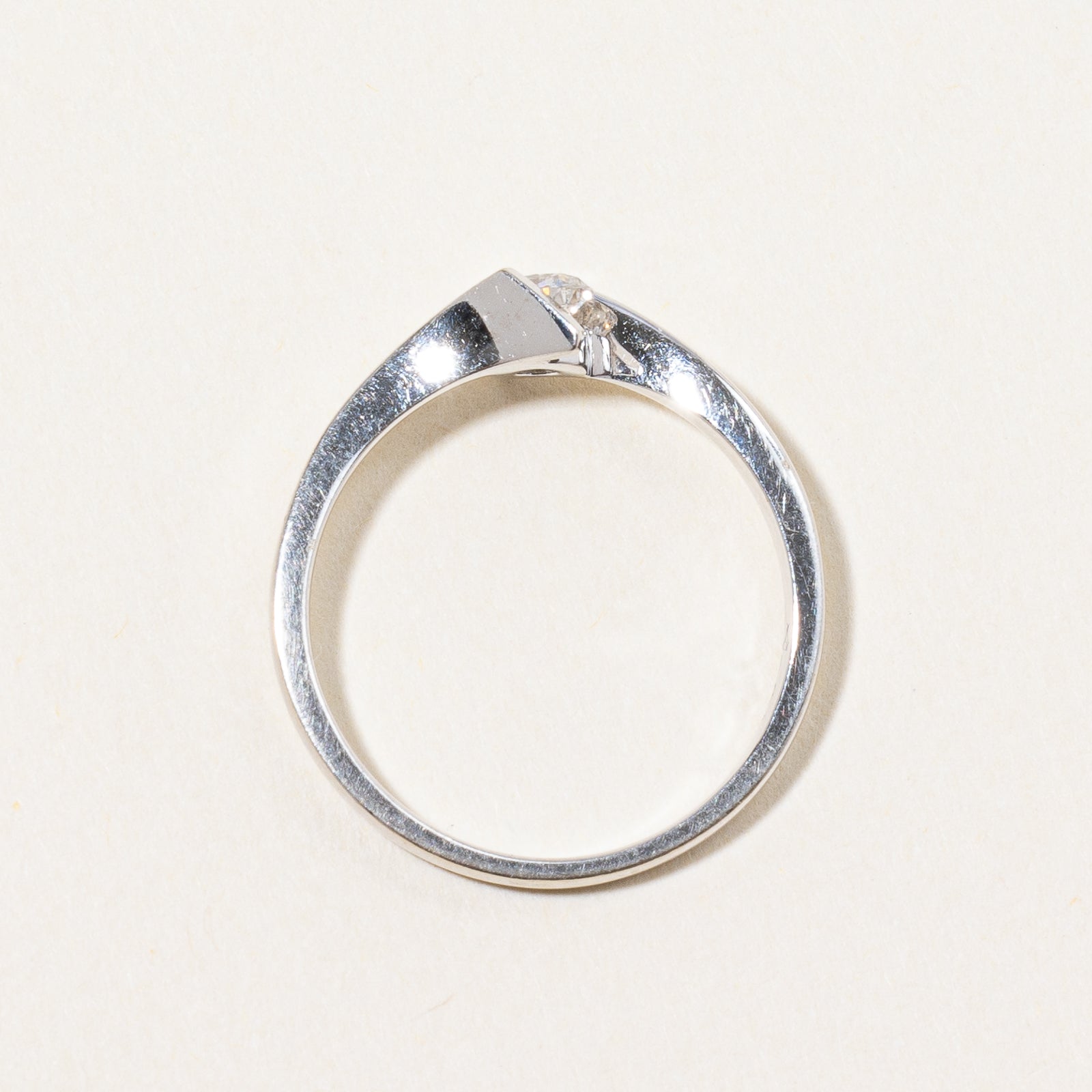 Tension Set Diamond Ring | 0.21ct | SZ 5.5 |