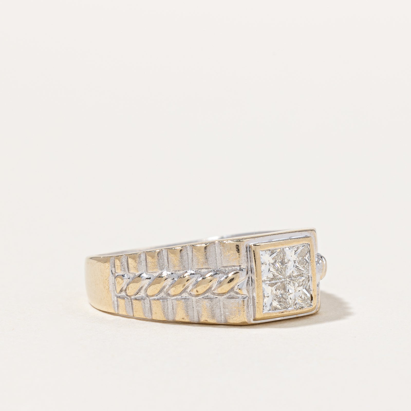 Princess Cut Diamond Ring | 0.50ctw | SZ 7.75 |