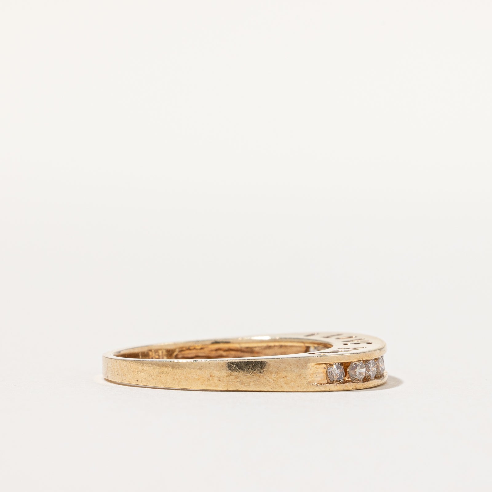 Diamond 'I Love You' Ring | 0.33ctw | SZ 6.75 |