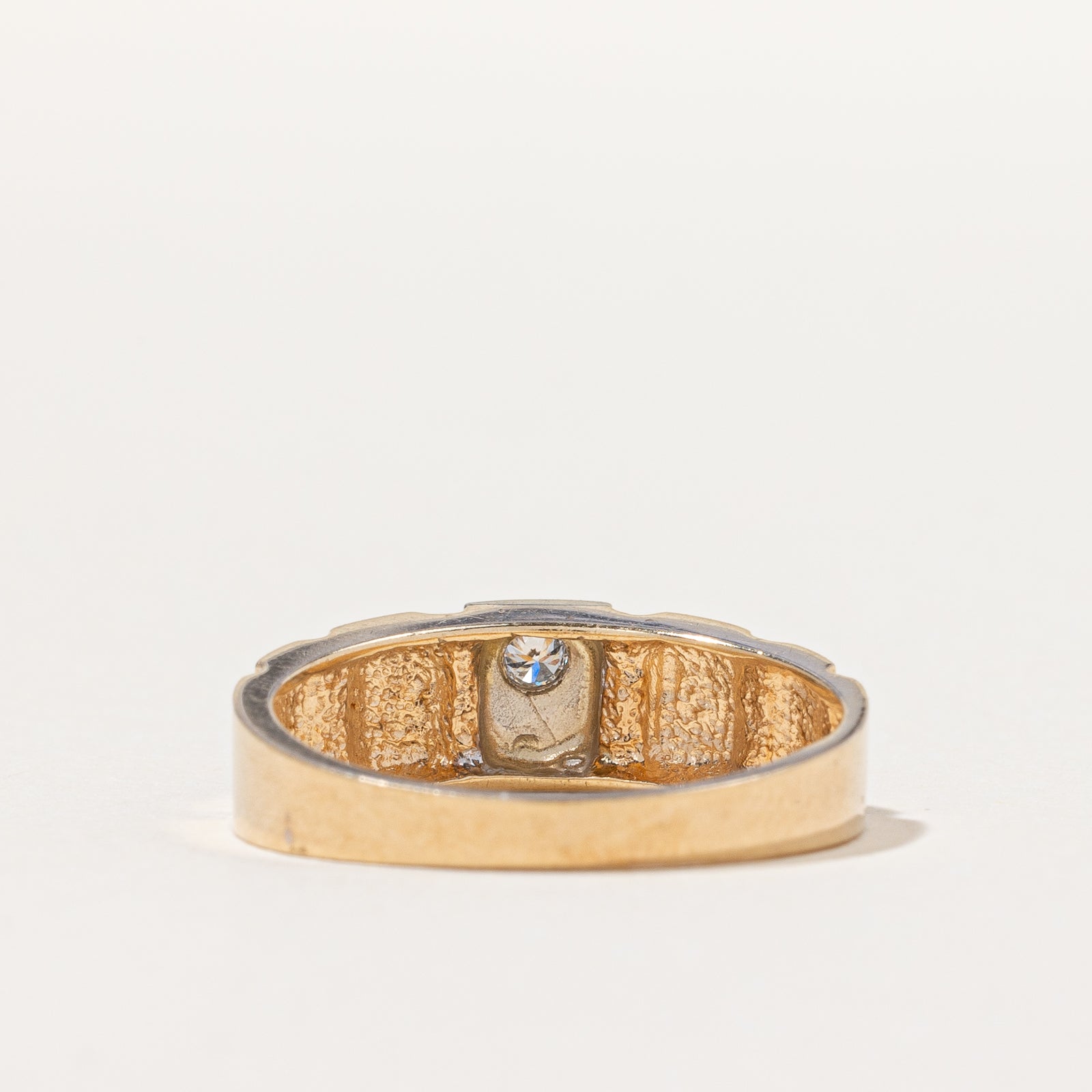 Flush Set Diamond Ring | 0.03ct | SZ 6.25 |