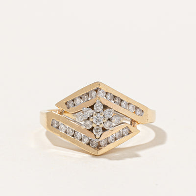 Diamond Cocktail Ring | 0.50ctw | SZ 7.5 |