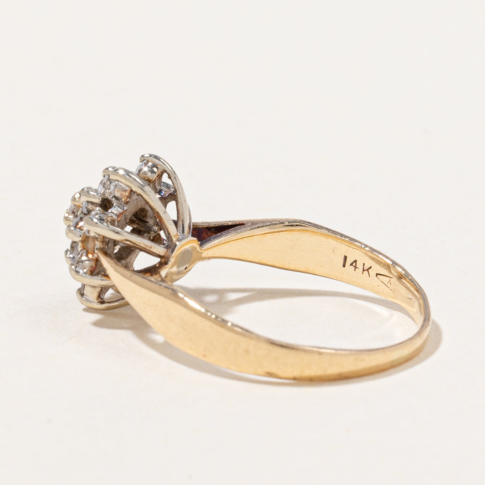 Diamond Cocktail Ring | 0.19ctw | SZ 4.25 |