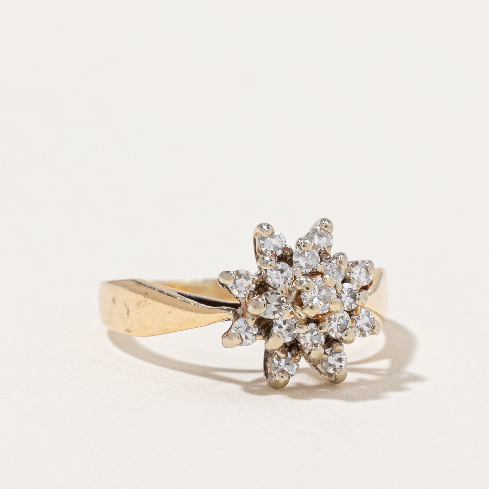 Diamond Cocktail Ring | 0.19ctw | SZ 4.25 |