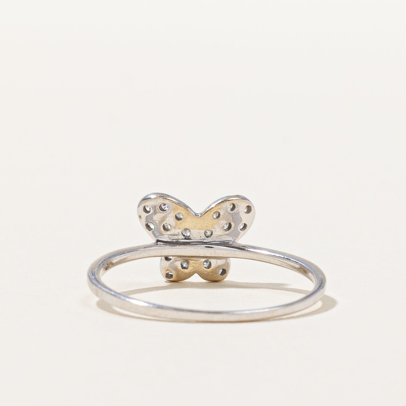 Diamond Butterfly Ring | 0.20ctw | SZ 6.25 |