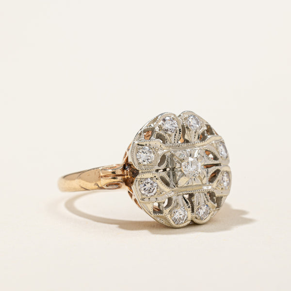 Diamond Cocktail Ring | 0.30ctw | SZ 4.5 |