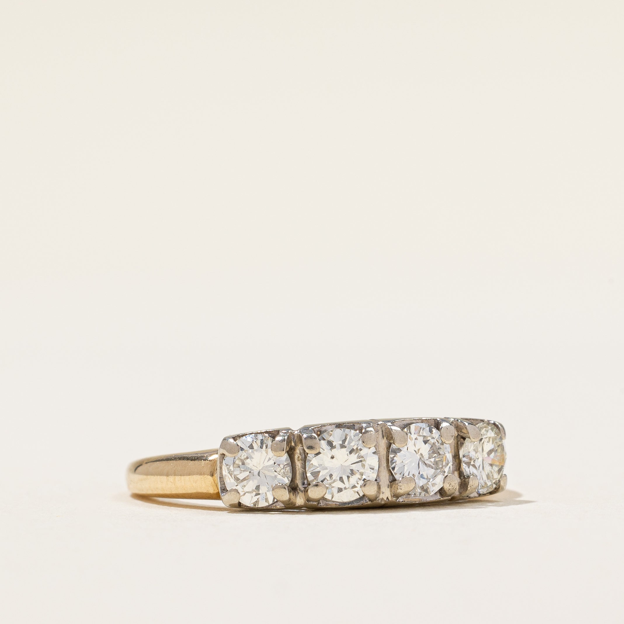 Four Stone Diamond Ring | 0.92ctw | SZ 7.25 |