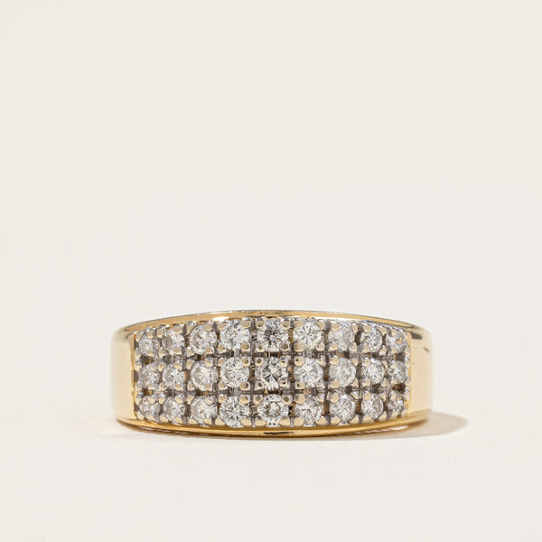 Diamond Cocktail Ring | 0.54ctw | SZ 5.5 |