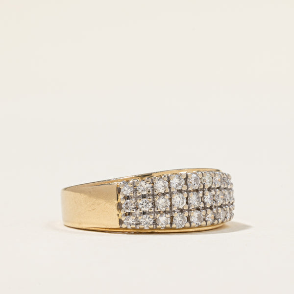 Diamond Cocktail Ring | 0.54ctw | SZ 5.5 |