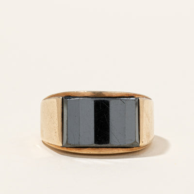 Hematite Cocktail Ring | 6.50ct | SZ 10 |