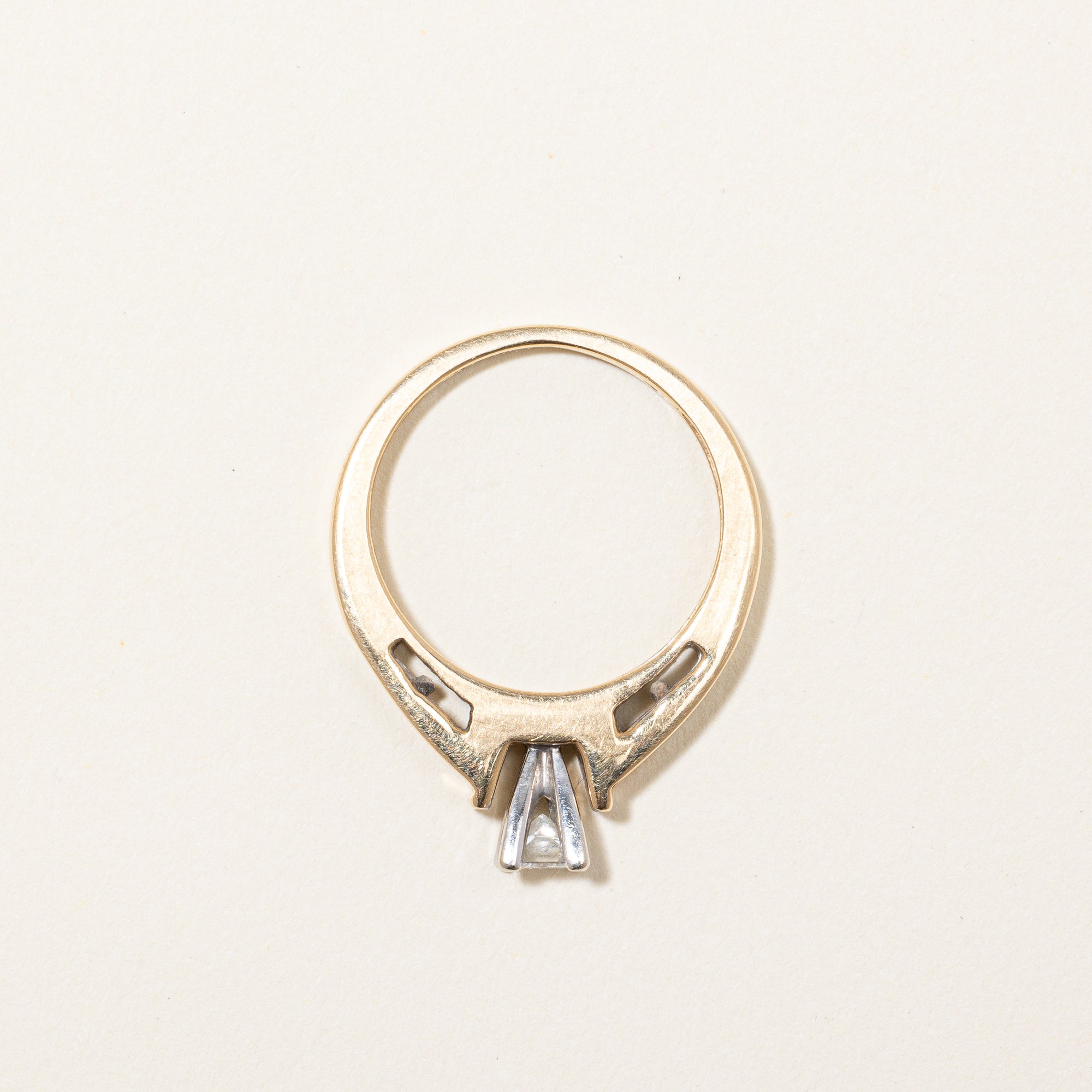 High Set Princess Diamond Ring | 0.96 ctw | SZ 6.5 |