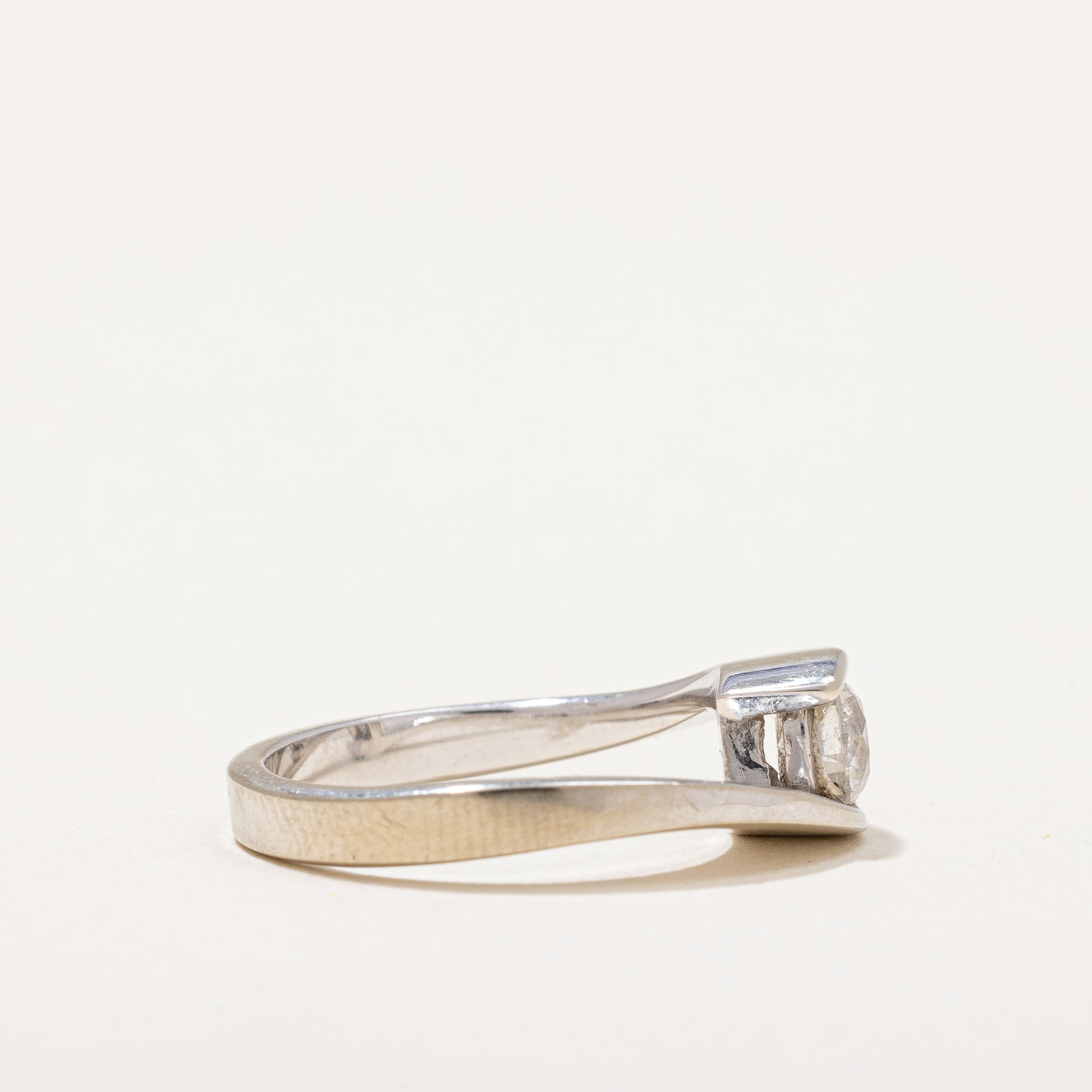 Diamond Bypass Engagement Ring | 0.47 ctw | SZ 4.75 |
