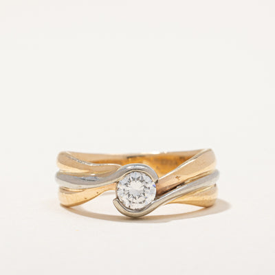 Bypass Diamond Ring | 0.33 ct | SZ 6 |