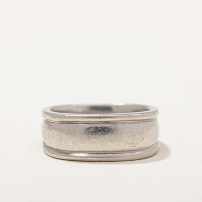 Soft Square Platinum Band | SZ 7.5 |