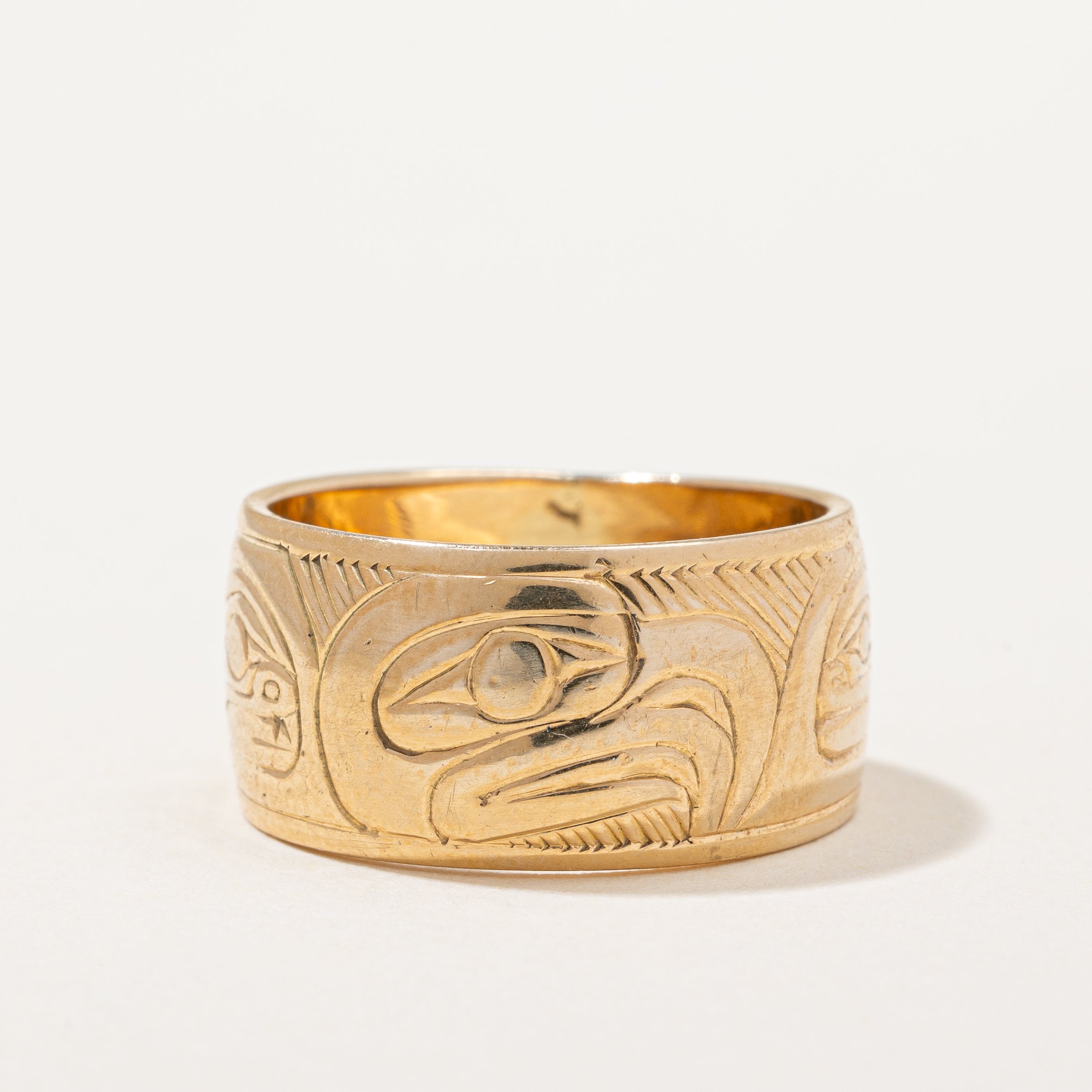 Indigenous Eagle Art Wide Band | SZ 5.5 |