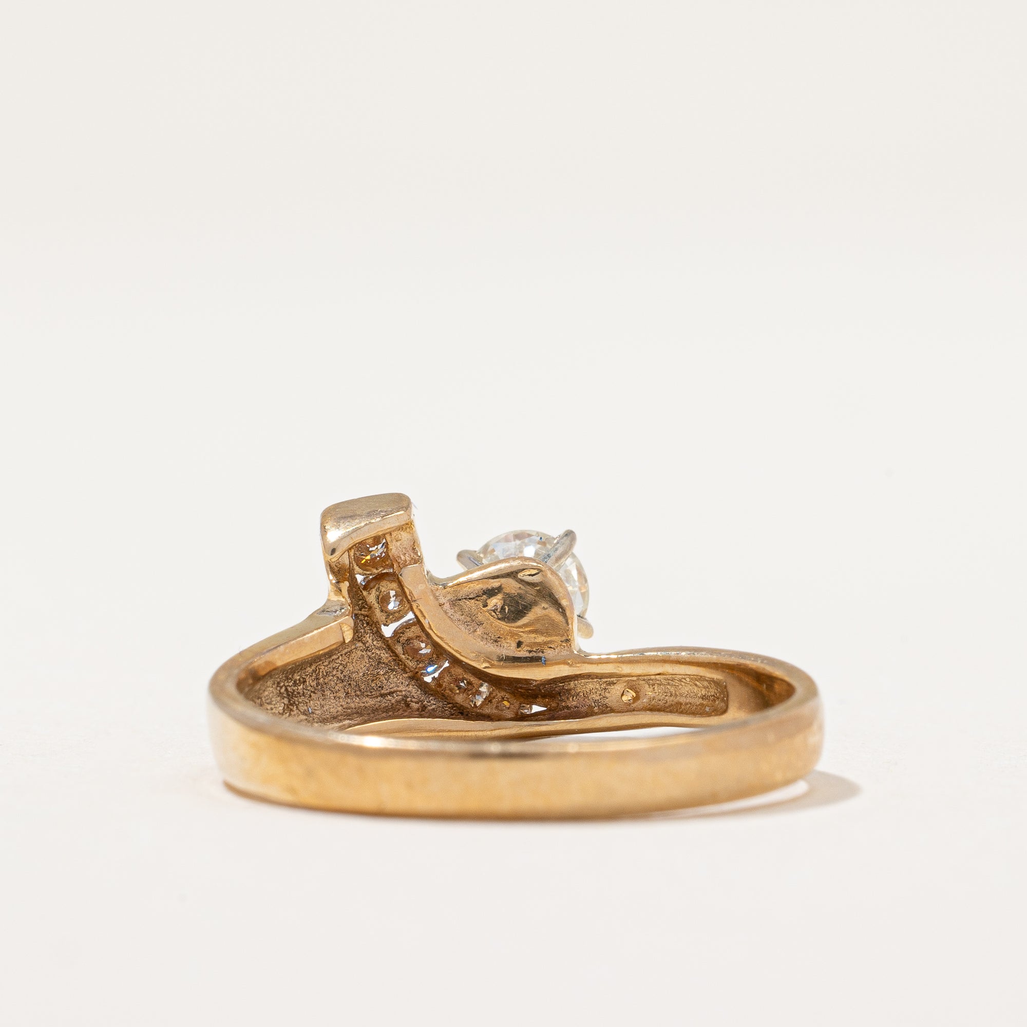 Diamond Bypass Ring | 0.45 ctw | SZ 6.75 |