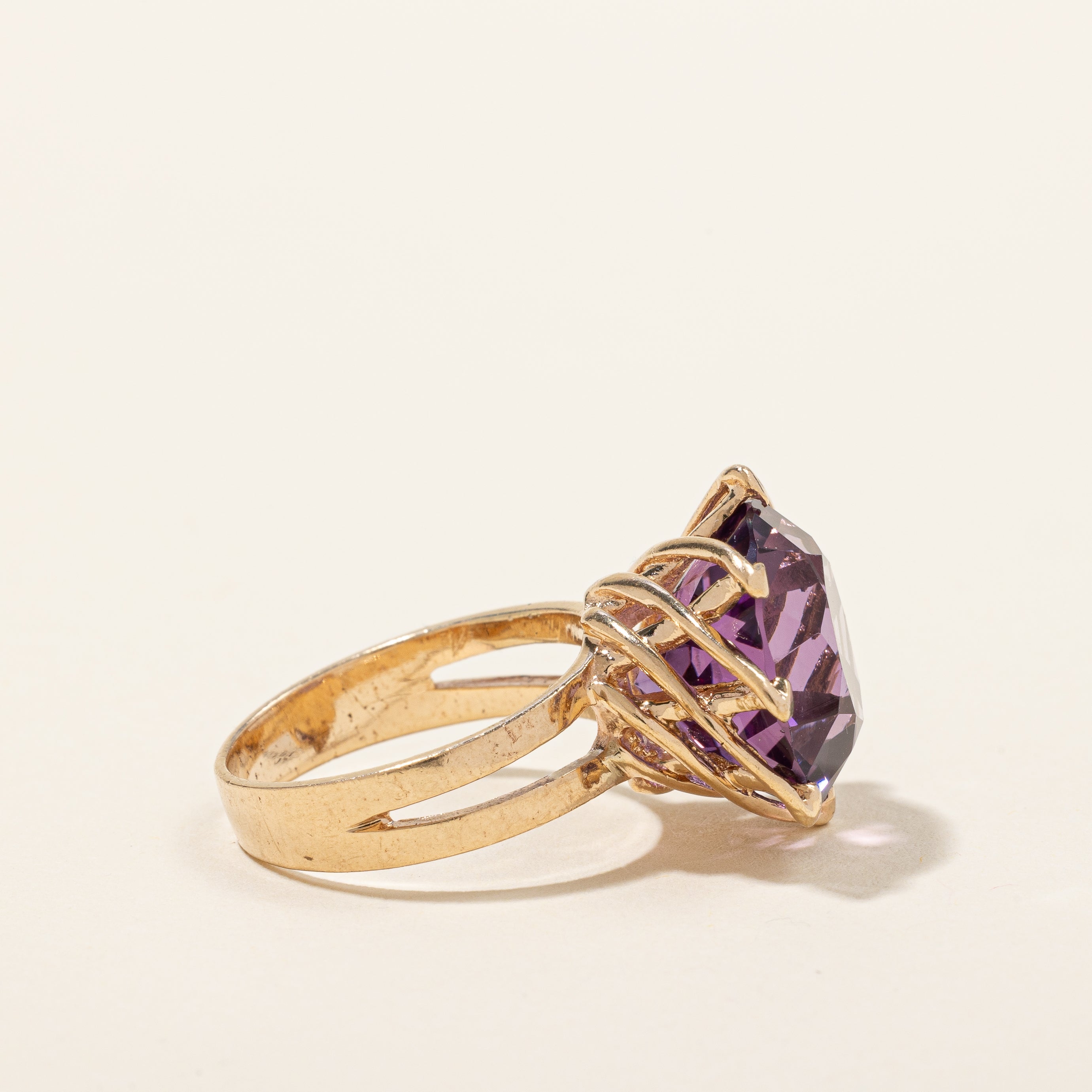 Amethyst Cocktail Ring | 11.00ct | SZ 6.75 |