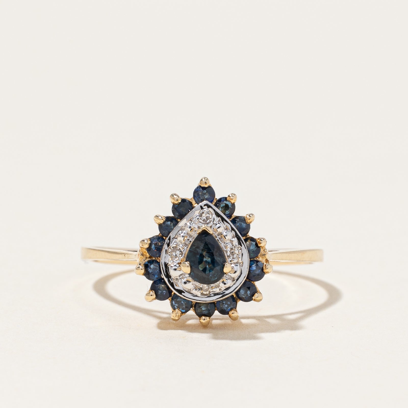 Sapphire & Diamond Cocktail Ring | 0.42ctw | 0.02ctw | SZ 7.75 |