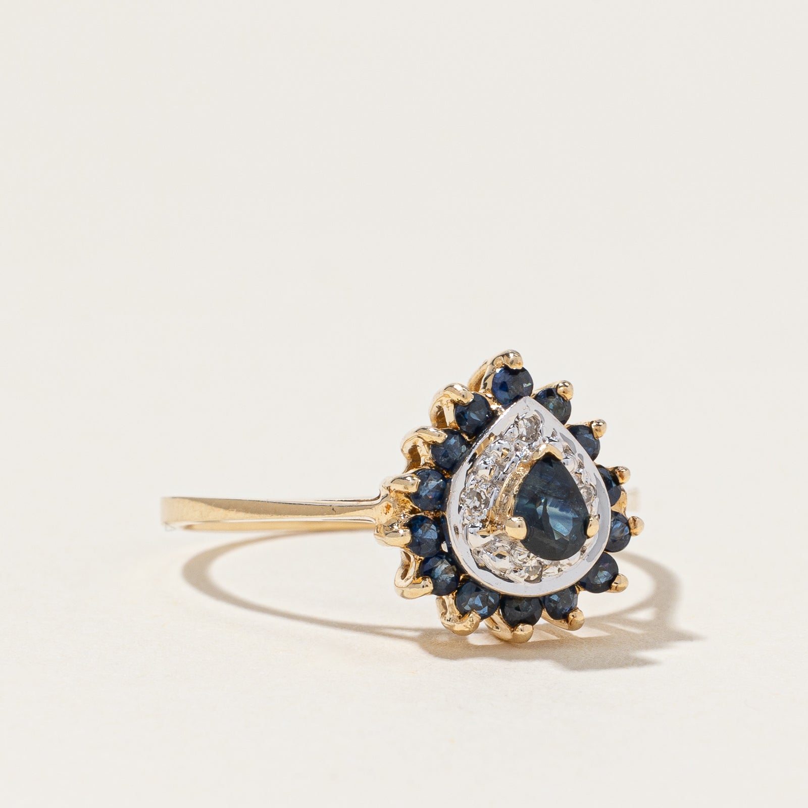 Sapphire & Diamond Cocktail Ring | 0.42ctw | 0.02ctw | SZ 7.75 |