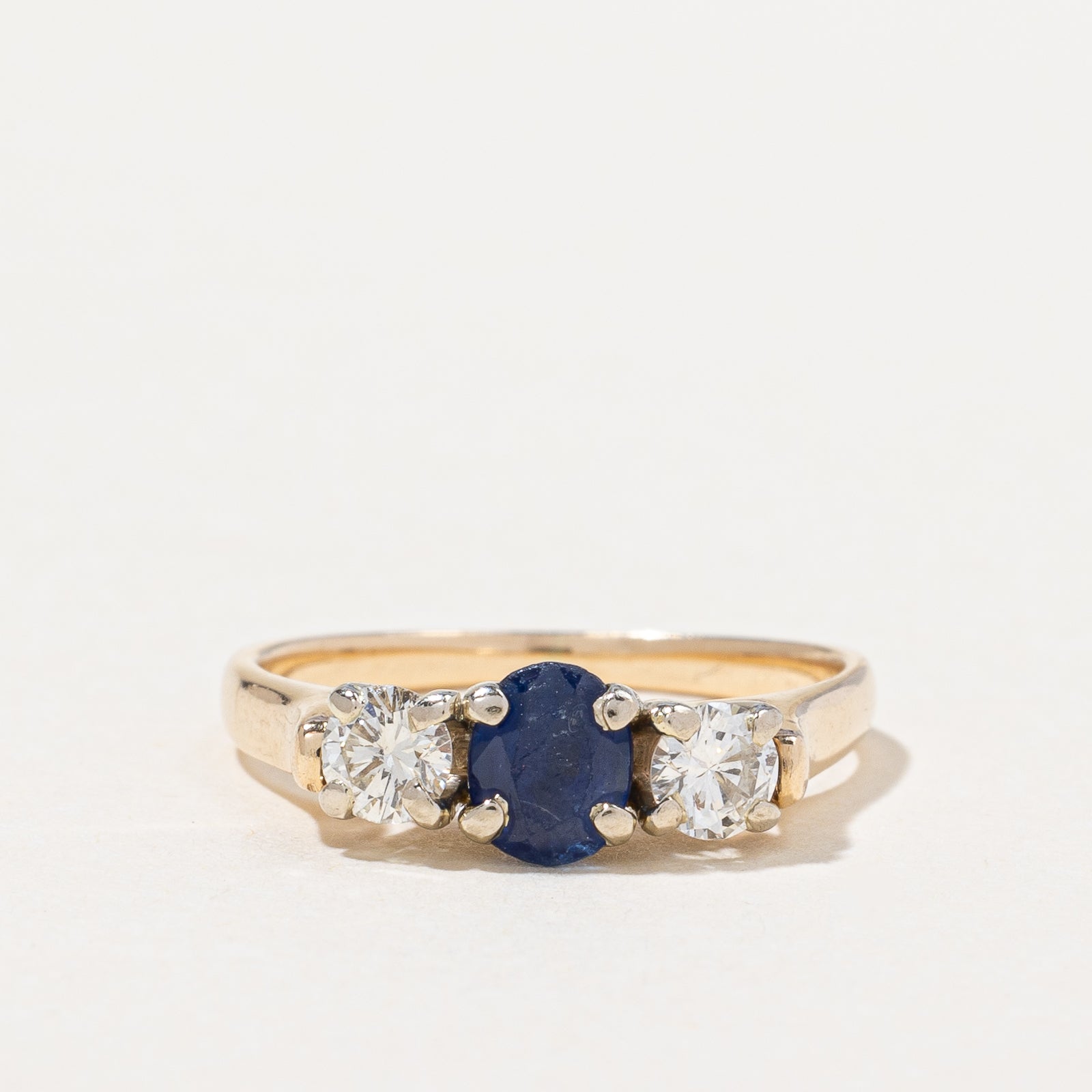 Sapphire & Diamond Ring | 0.80ct, 0.40ctw | SZ 5.75 |