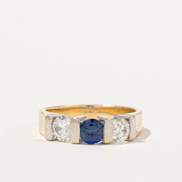 Diamond & Sapphire Ring | 0.52ctw, 0.36ct | SZ 4.75 |