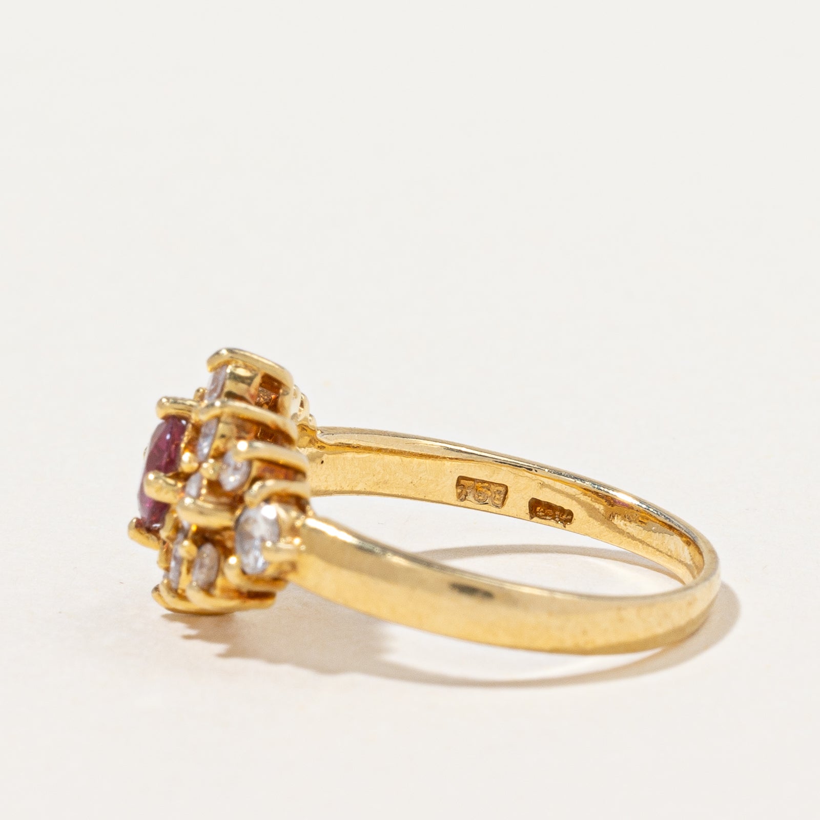 Diamond & Ruby Ring | 0.50ctw, 0.30ct | SZ 5 |