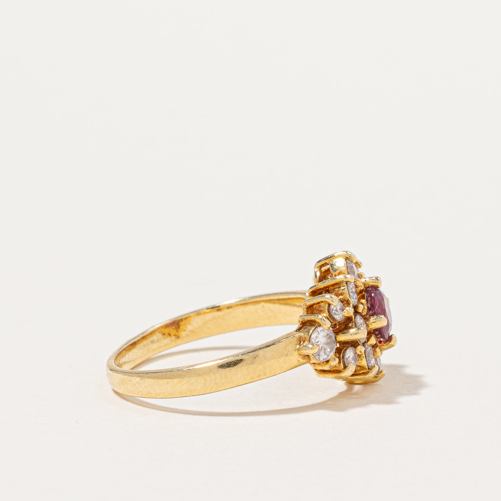 Diamond & Ruby Ring | 0.50ctw, 0.30ct | SZ 5 |