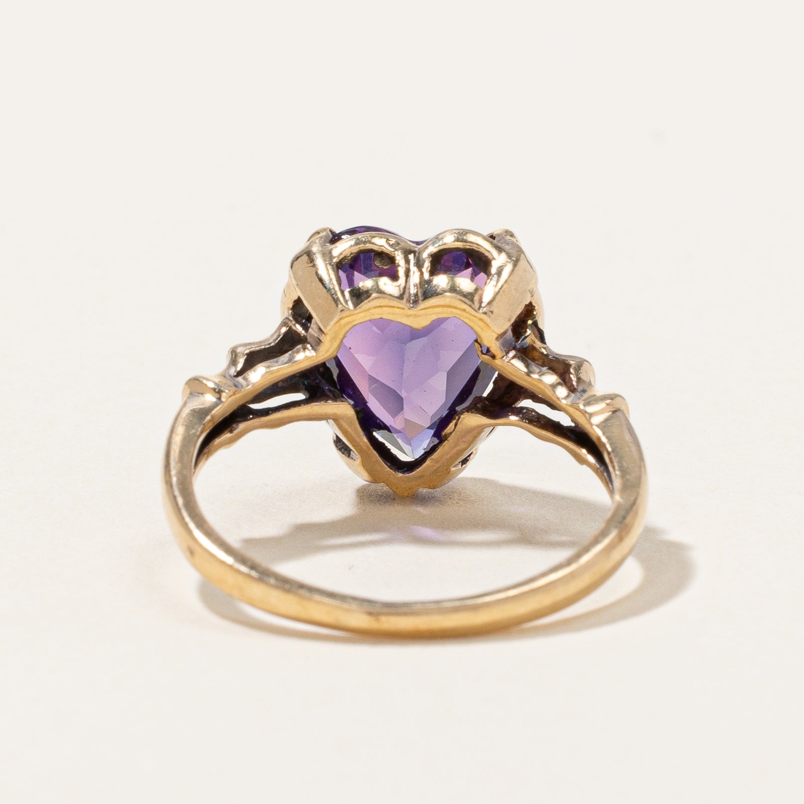 Synthetic Purple Sapphire Cocktail Ring | 2.75ct | SZ 4.25 |