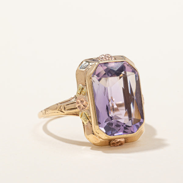 Amethyst Cocktail Ring | 5.80ct | SZ 8 |