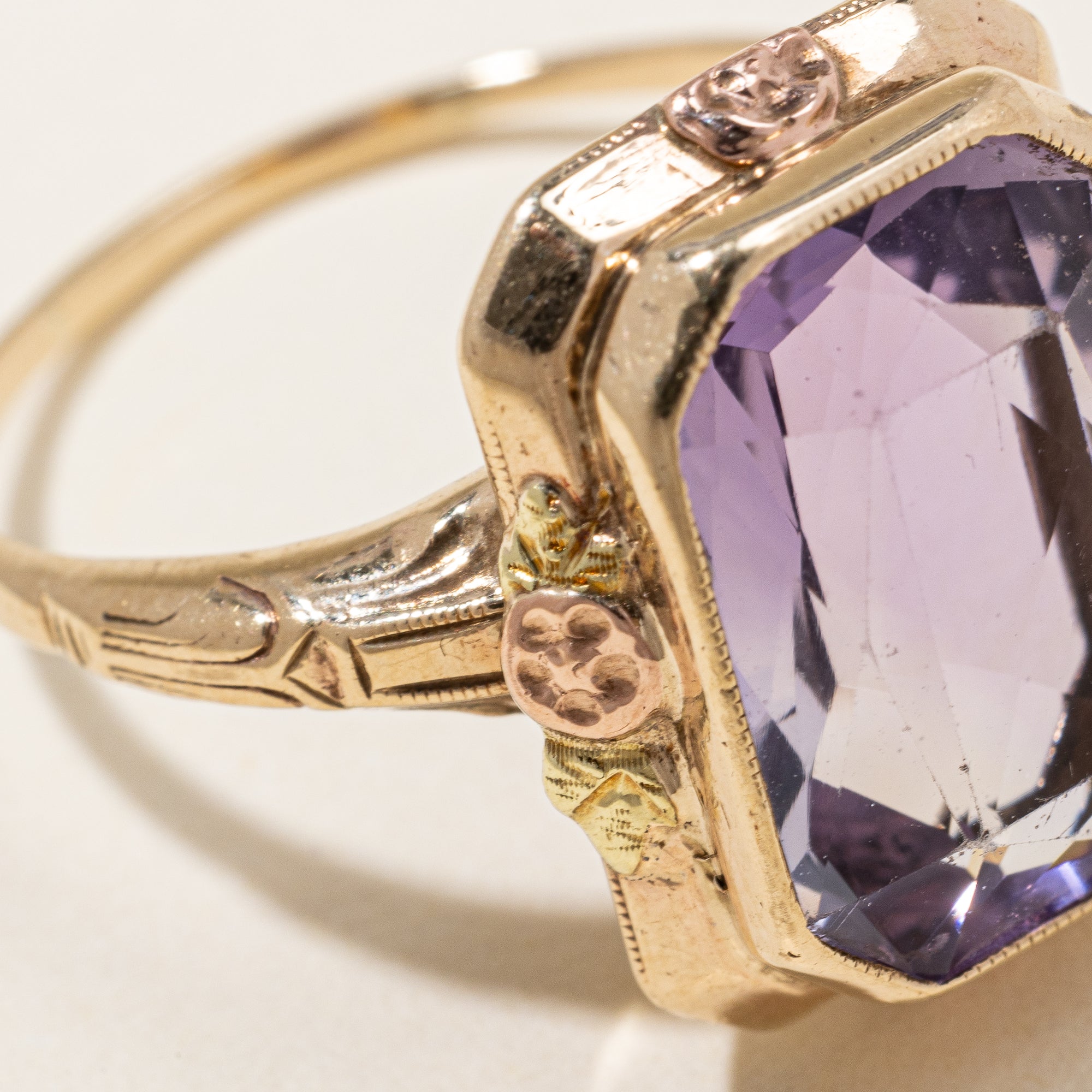 Amethyst Cocktail Ring | 5.80ct | SZ 8 |