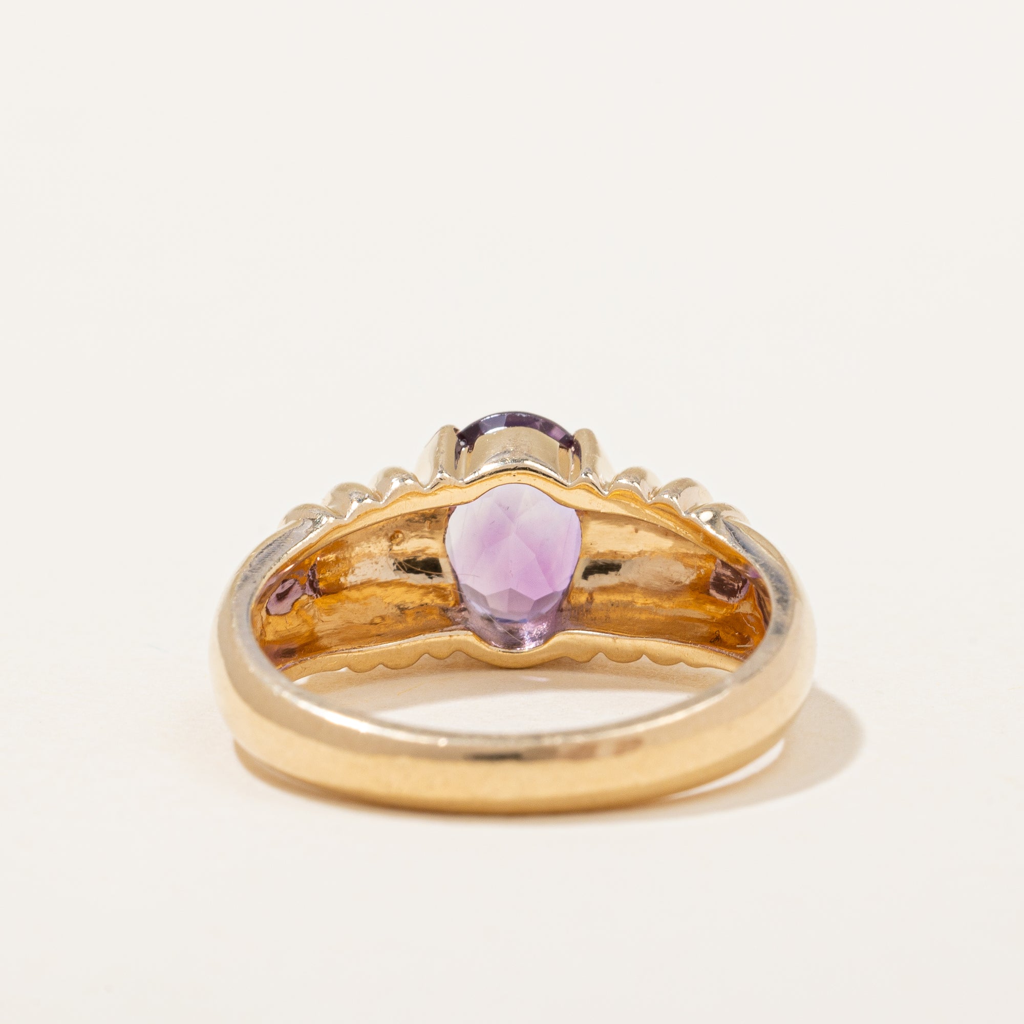 'Birks' Amethyst Cocktail Ring | 0.95ct | SZ 5.75 |